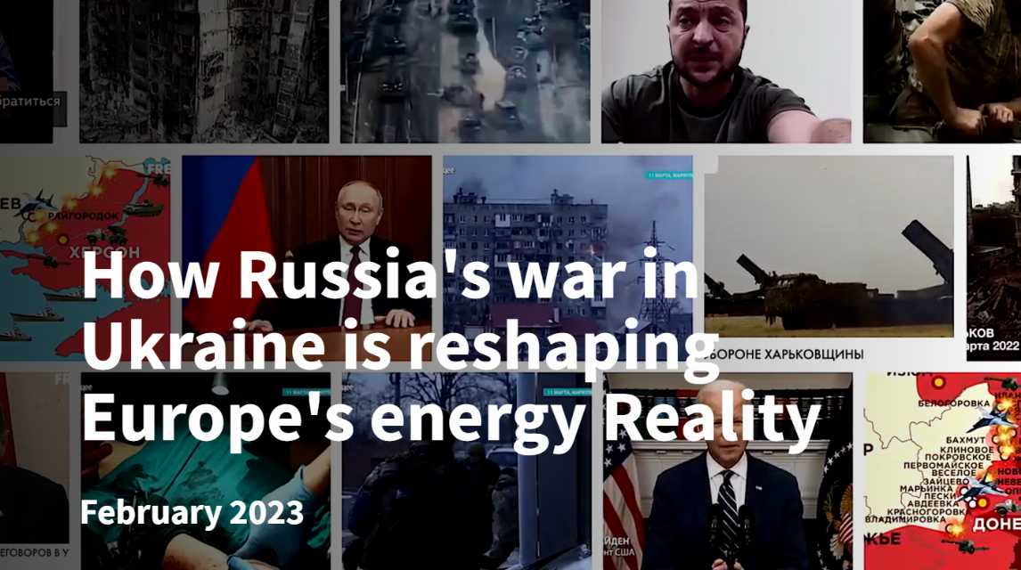 Jak wojna Rosji z Ukrainą zmienia energetyczną rzeczywistość Europy